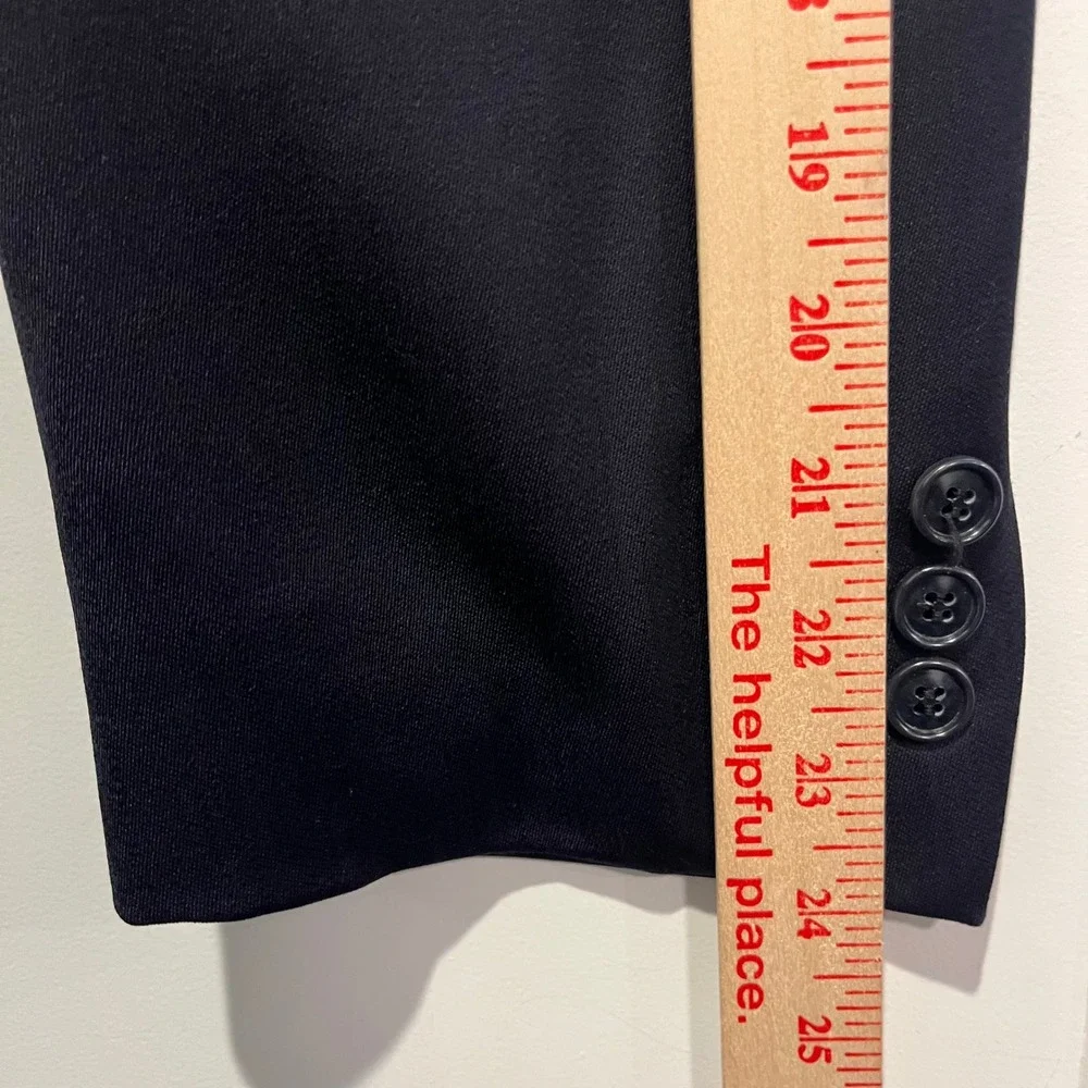 Marshall Field's Golden Fil Mens Navy Blue 3 Button Suit Set 38R 38 Regular